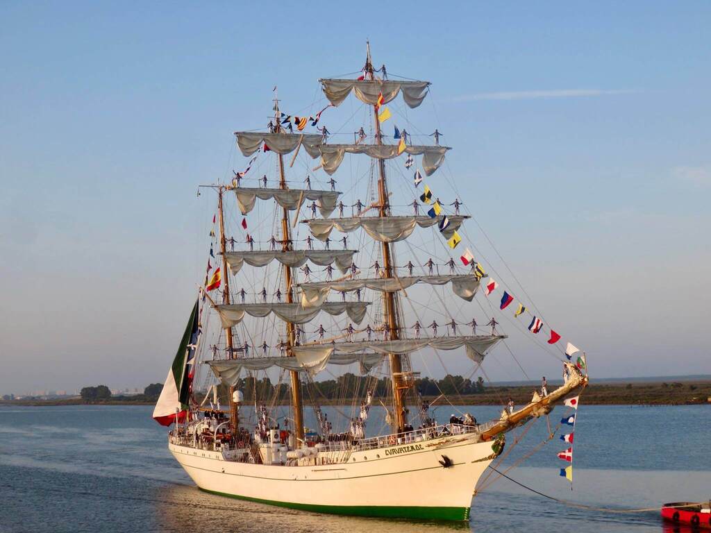 Cuauhtemoc, flagship of the Mexican navy